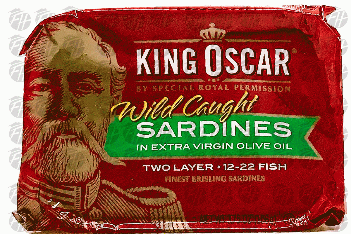 King Oscar  sardines in extra virgin olive oil, double layer Full-Size Picture